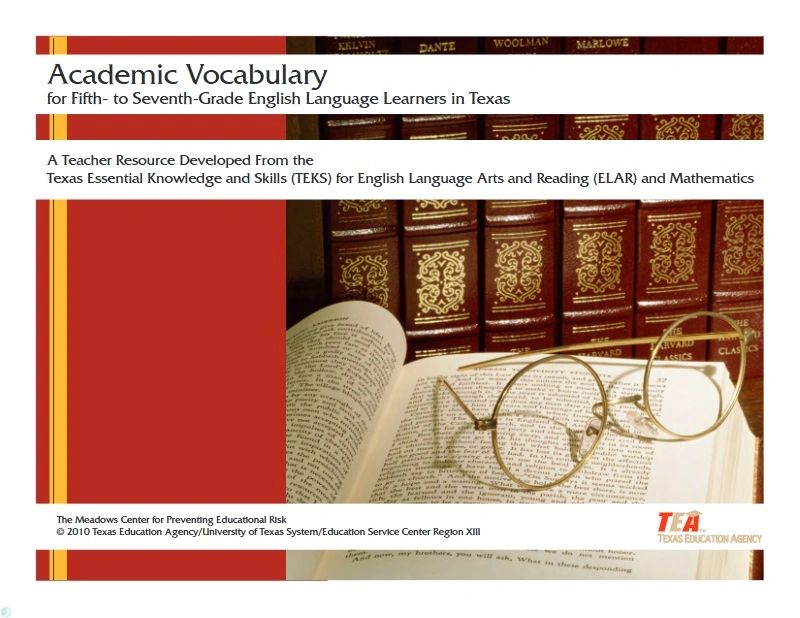 دانلود کتاب Academic Vocabulary - English Language Learner (نسخه PDF)