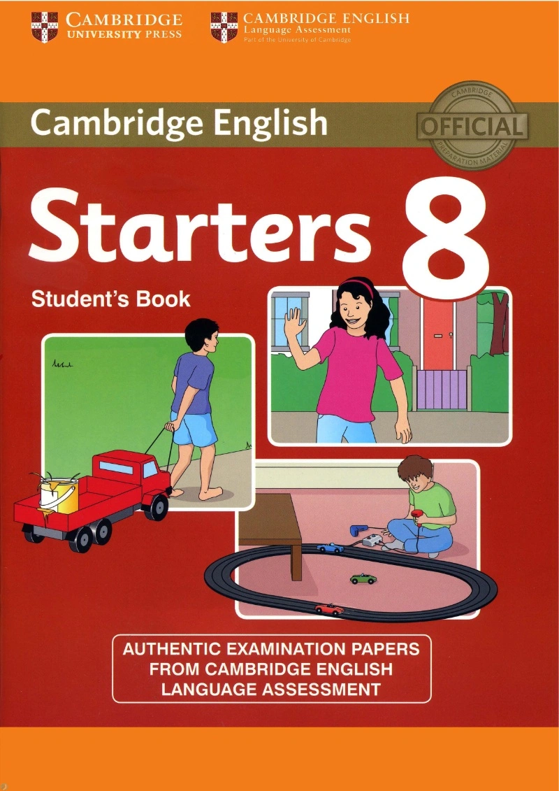 دانلود کتاب Cambridge English. Starters 8. Student's Book (نسخه PDF)