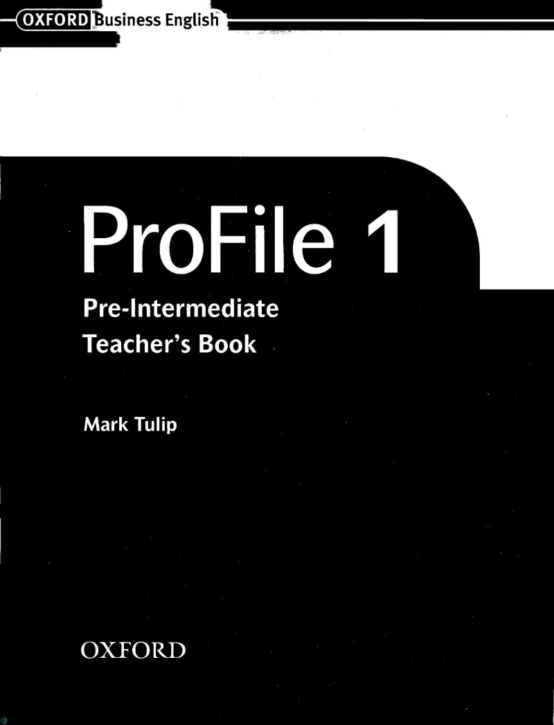 دانلود کتاب Profile 1_ pre-intermediate teacher's book (نسخه PDF)