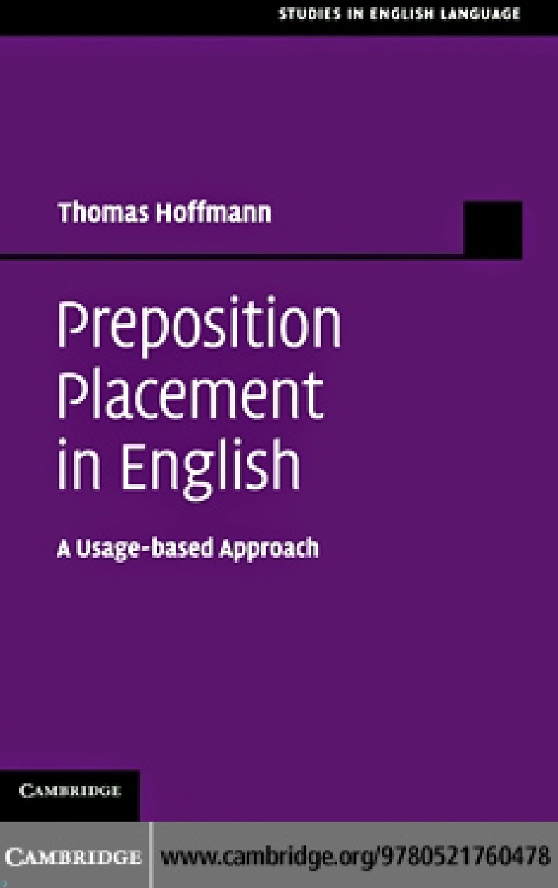 دانلود کتاب Preposition Placement in English_ A Usage-based Approach (نسخه PDF)