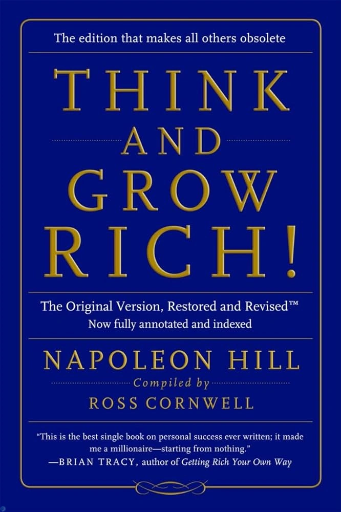 کتاب بیندیشید و ثروتمند شوید (PDF + خلاصه صوتی) Think and Grow Rich