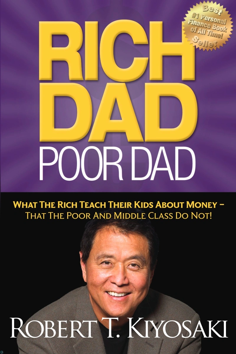 کتاب پدر پولدار پدر بی پول (PDF + خلاصه صوتی) Rich Dad Poor Dad