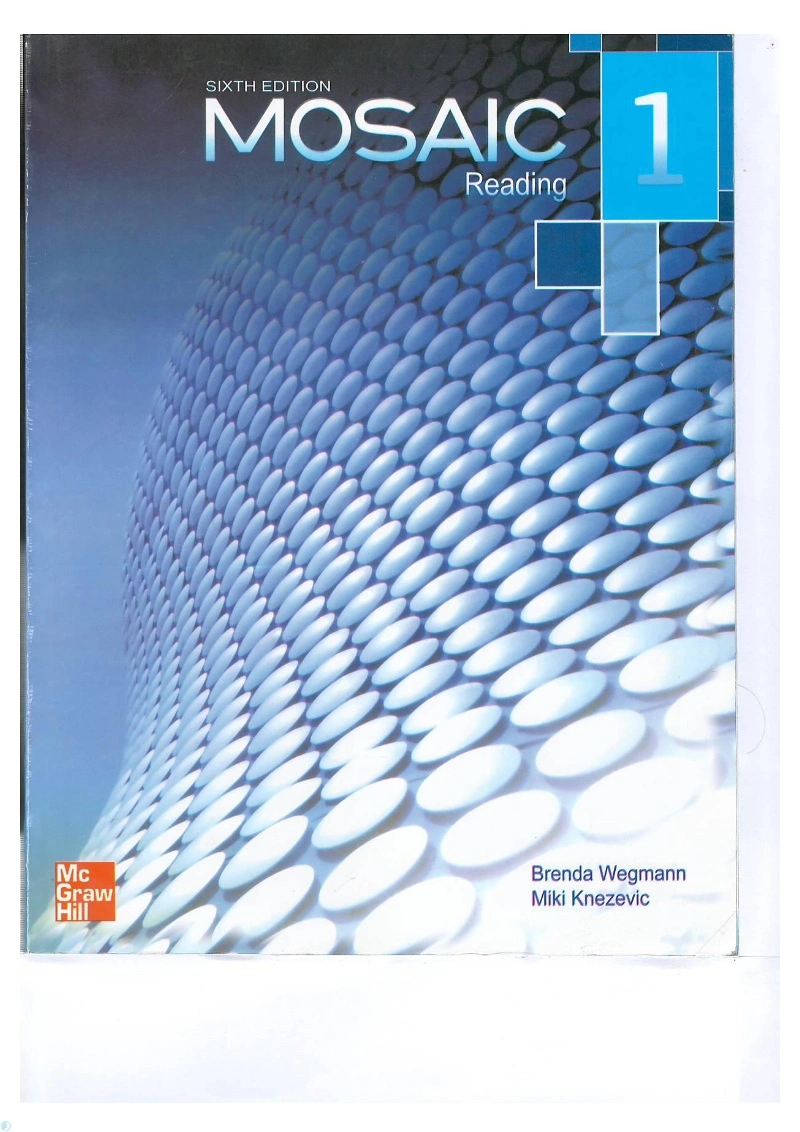 دانلود کتاب Mosaic Level 1 Reading Student Book 6th Edition (نسخه PDF)