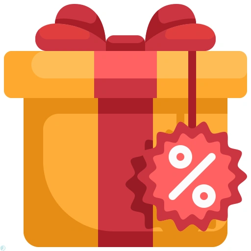 دانلود آیکون تخفیف (استایل سه بعدی) با فرمت PNG