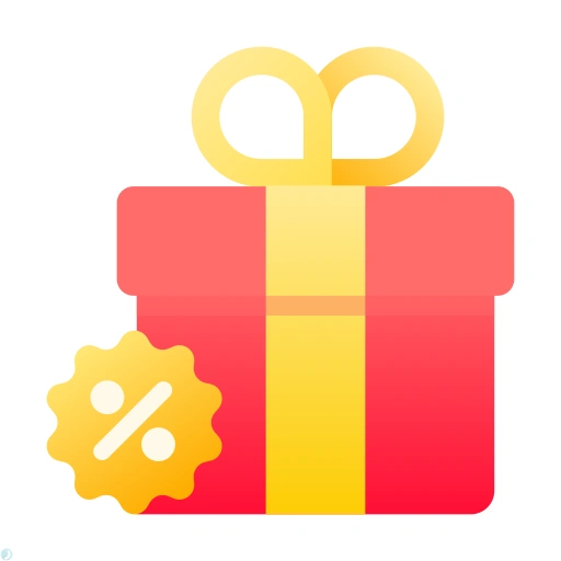 دانلود آیکون تخفیف (استایل گرادیان) با فرمت PNG
