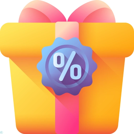 دانلود آیکون تخفیف (استایل سه بعدی) با فرمت PNG