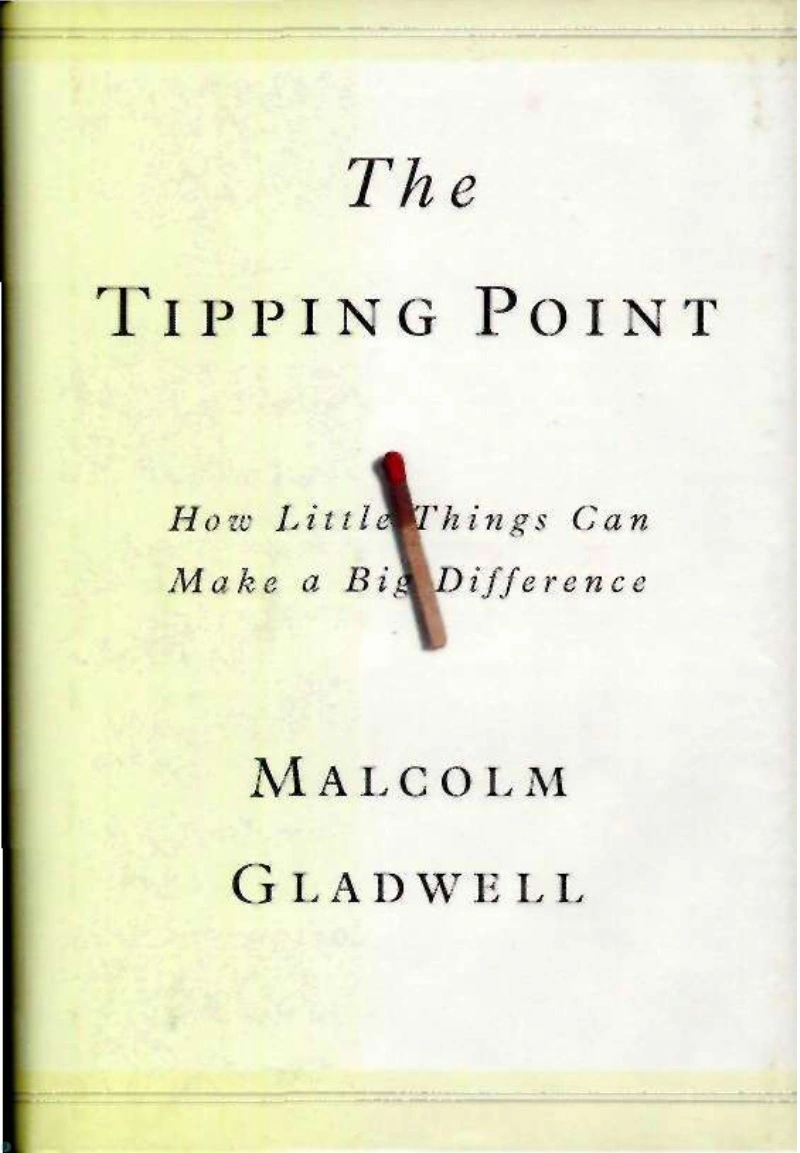 کتاب نقطه عطف (PDF + خلاصه صوتی) The Tipping Point