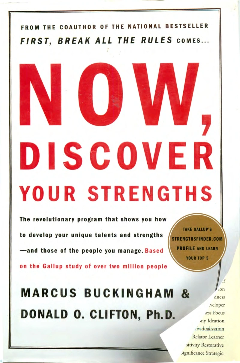 کتاب اکنون، کشف کنید توانمندی‌های خود را (PDF + خلاصه صوتی) Now, Discover Your Strengths