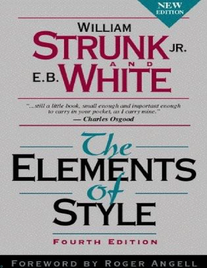 کتاب صول و فنون نگارش (PDF + خلاصه صوتی) The Elements of Style