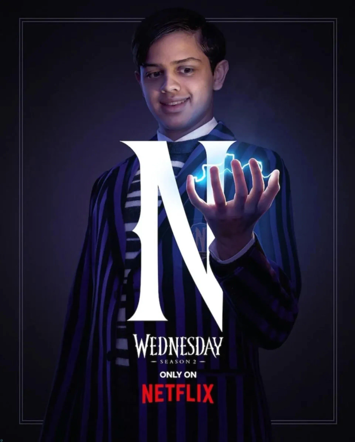 پوستر شخصیت فصل دوم سریال Wednesday
