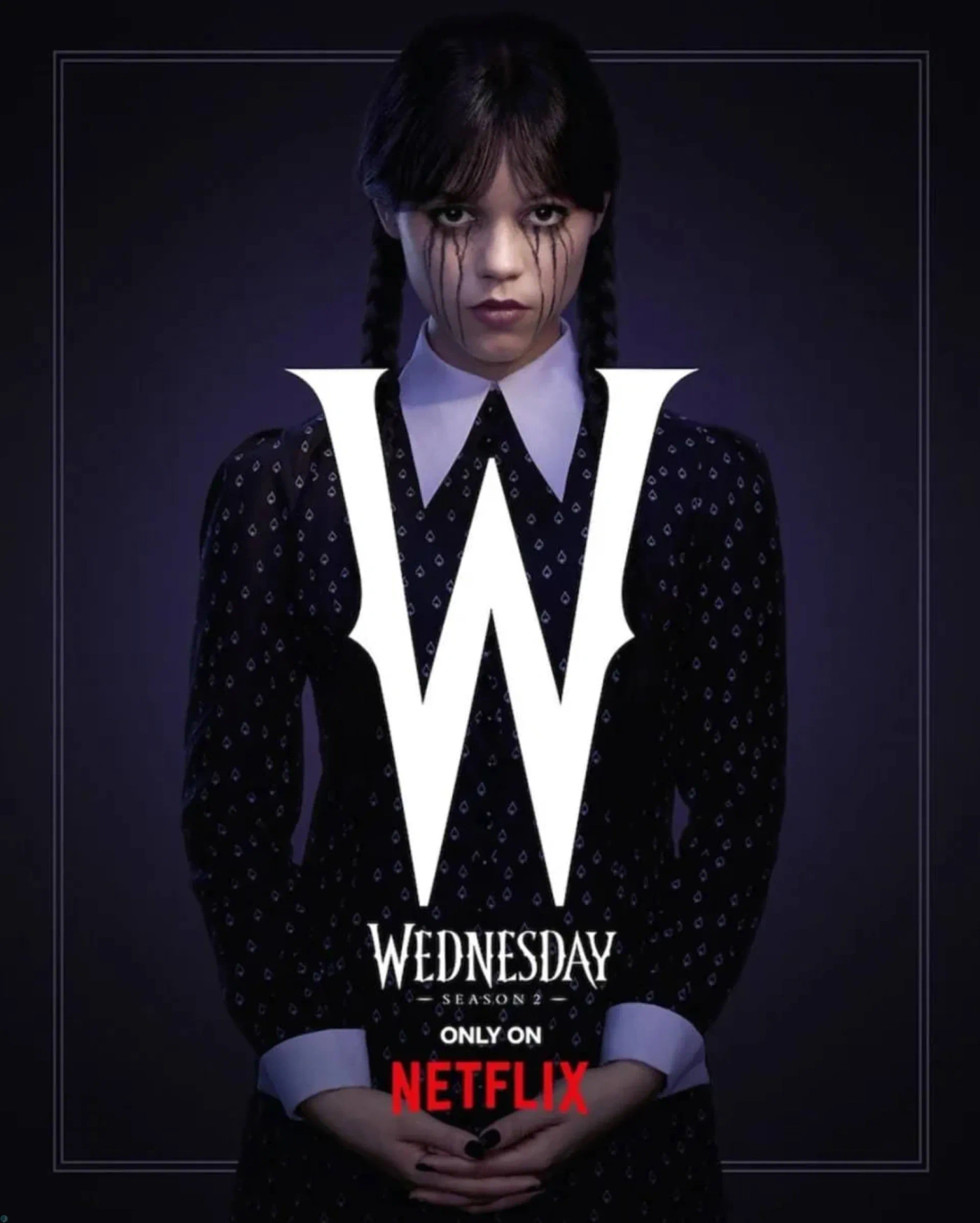 پوستر شخصیت فصل دوم سریال Wednesday
