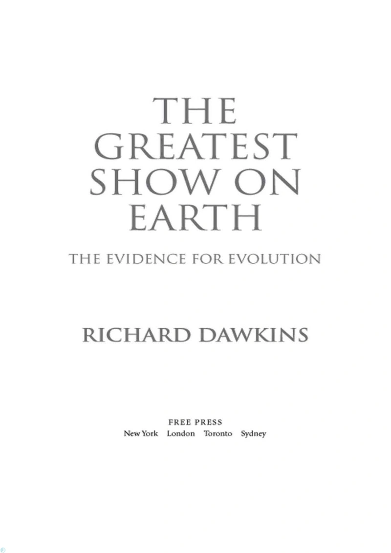 کتاب بزرگ‌ترین نمایش روی زمین (PDF + خلاصه صوتی) The Greatest Show on Earth