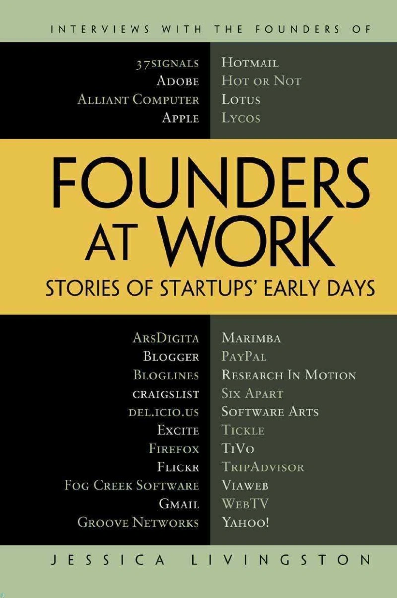 کتاب موسسان در کار (PDF + خلاصه صوتی) Founders at Work