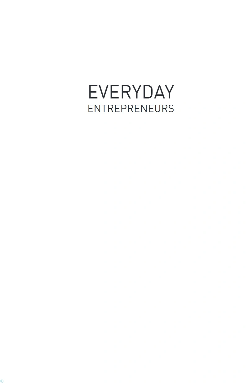 کتاب کارآفرینان روزمره (PDF + خلاصه صوتی) Everyday Entrepreneurs