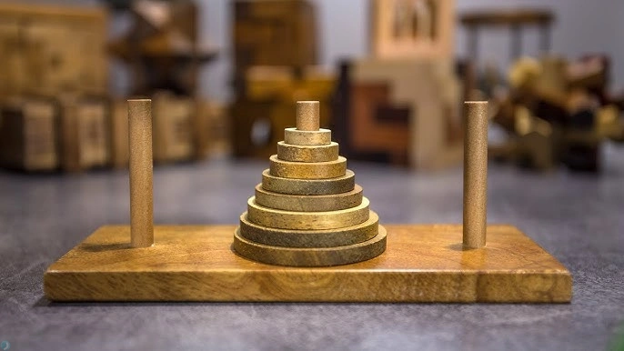 بازی فکری برج هانوی (Tower of Hanoi) آنلاین