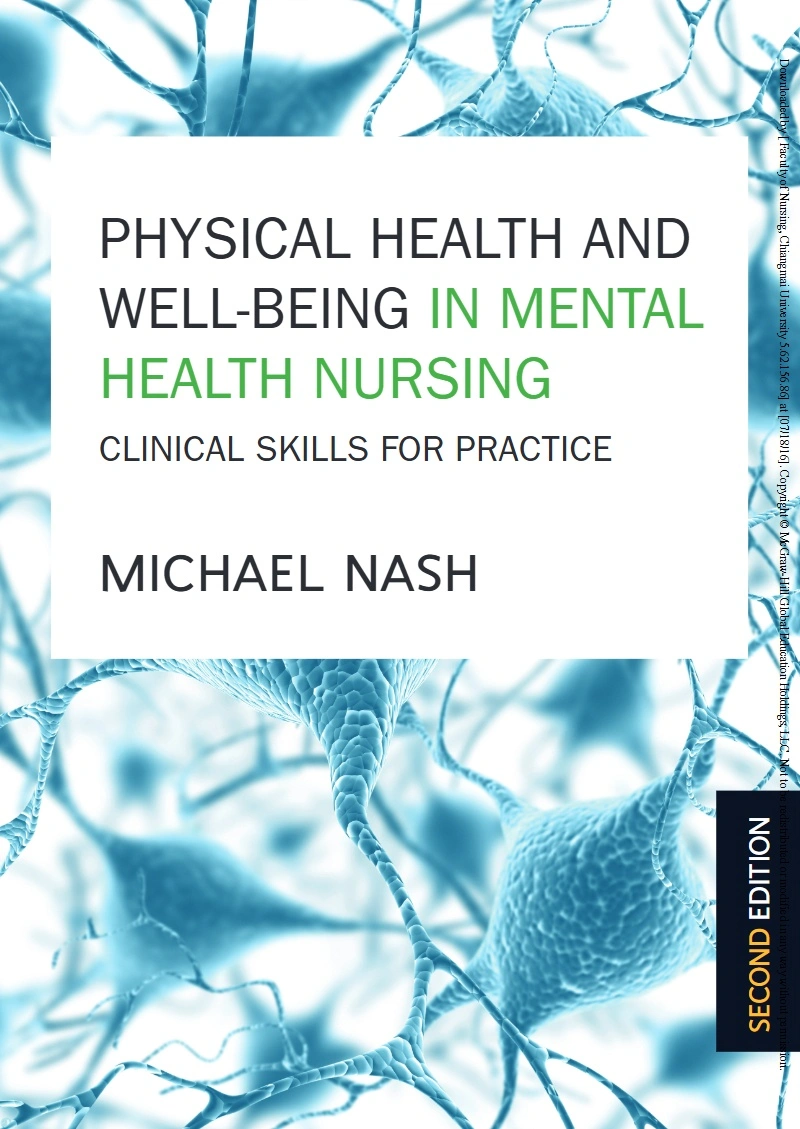 کتاب سلامت جسمی و رفاه در پرستاری سلامت روان (PDF + خلاصه صوتی) Physical Health and Well-Being in Mental Health Nursing