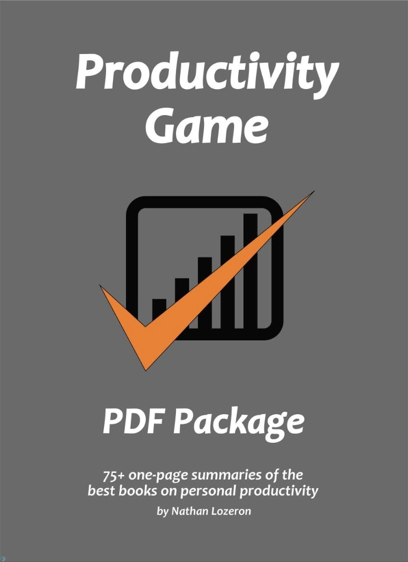 کتاب بازی بهره‌وری (PDF + خلاصه صوتی) productivity game