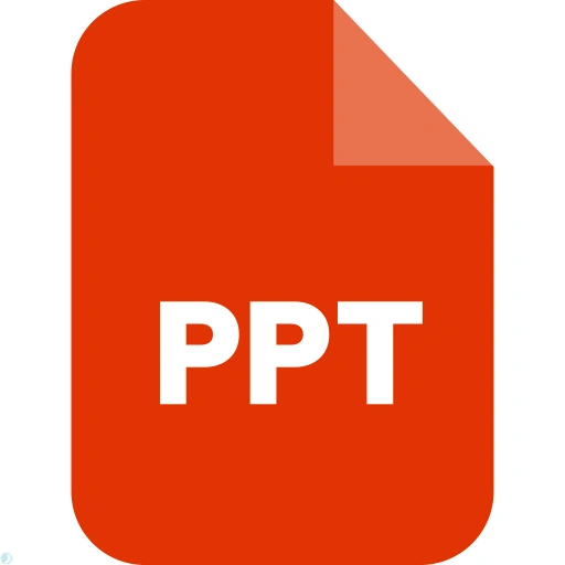 دانلود آیکون پاورپوینت (استایل مسطح) با فرمت PNG