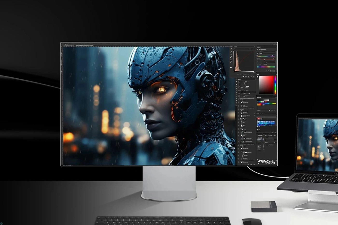 اولین مانیتور 6K دنیا با درگاه تاندربولت 5؛ ال‌جی نگاه‌ها را خیره کرد