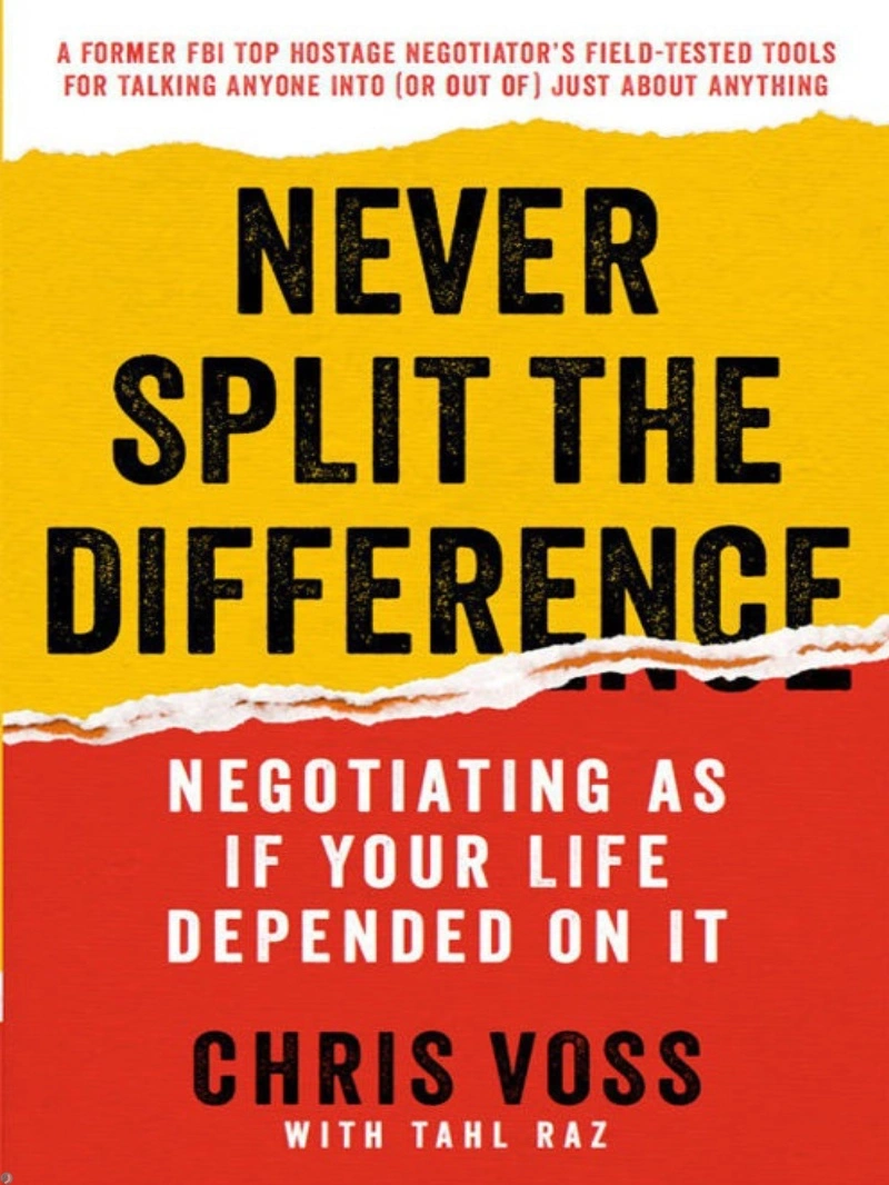کتاب هرگز سازش نکنید (PDF + خلاصه صوتی) Never Split the Difference