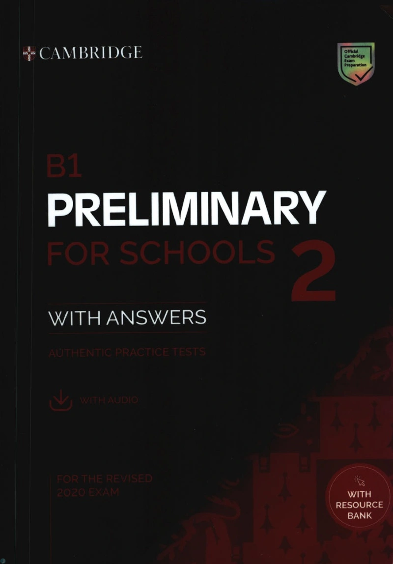 دانلود کتاب B1 PRELIMINARY FOR SCHOOLS 2 (نسخه PDF)