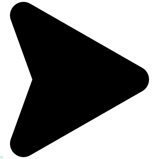 دانلود آیکون جهت راست (استایل توپر مشکی) با فرمت PNG