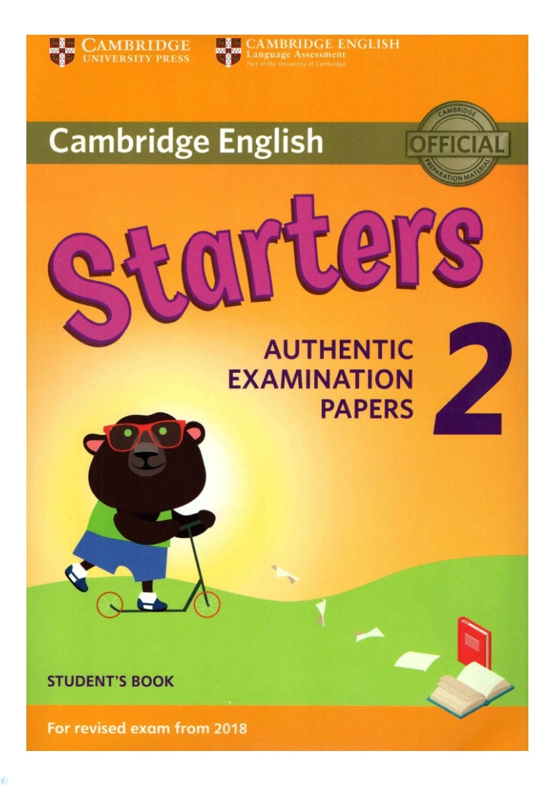 دانلود کتاب Cambridge English Starters 2 SB (نسخه PDF)