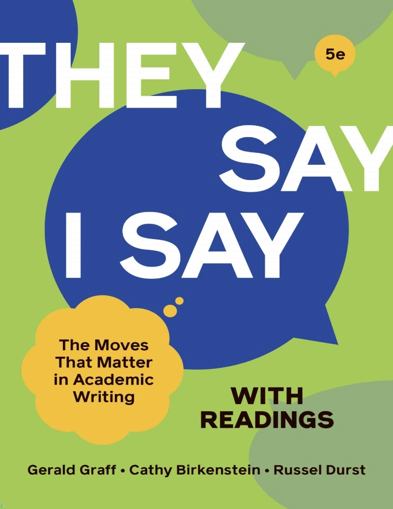 کتاب آن‌ها می‌گویند (PDF + خلاصه صوتی) They Say I Say