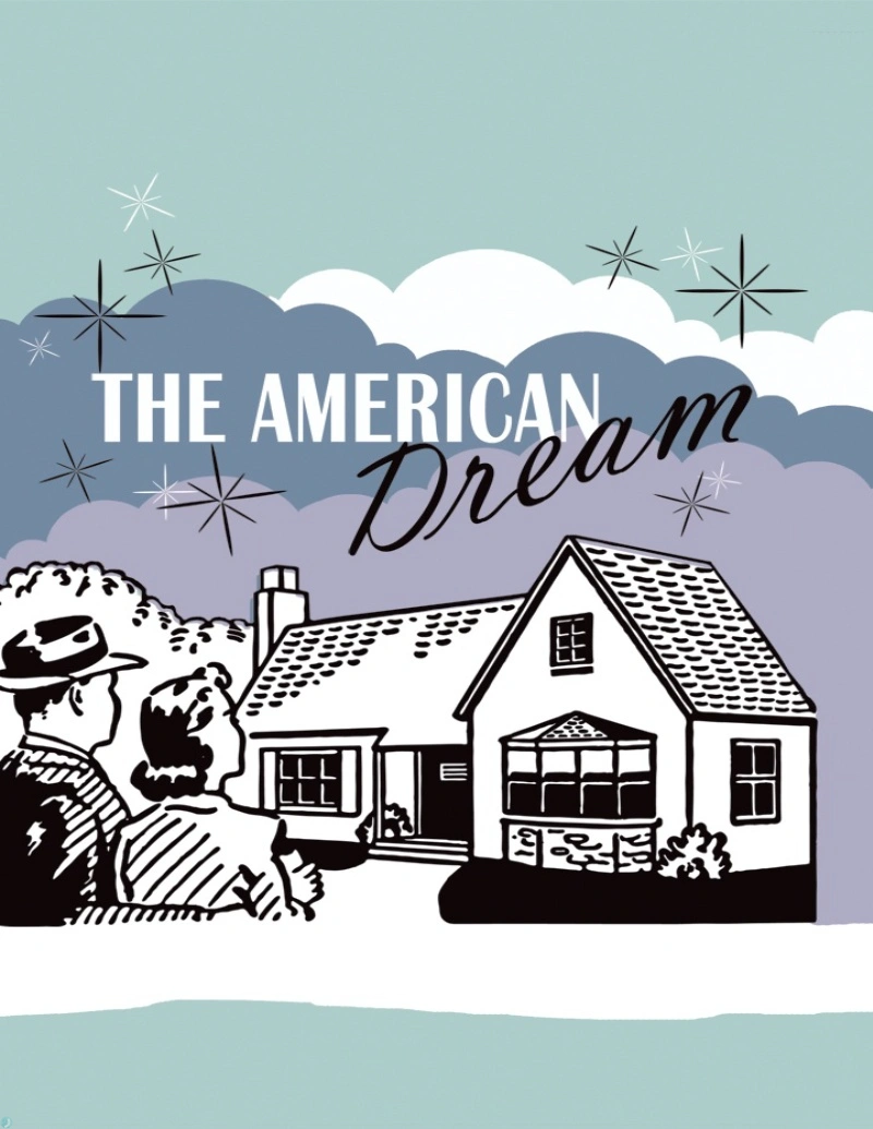 کتاب رویای آمریکایی (PDF + خلاصه صوتی) the american dream