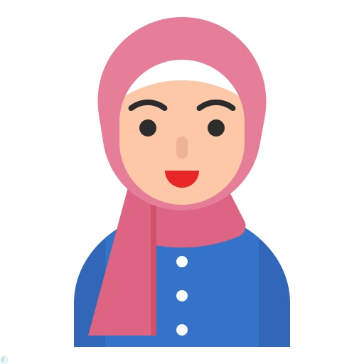 دانلود آیکون حجاب (استایل مسطح) با فرمت PNG