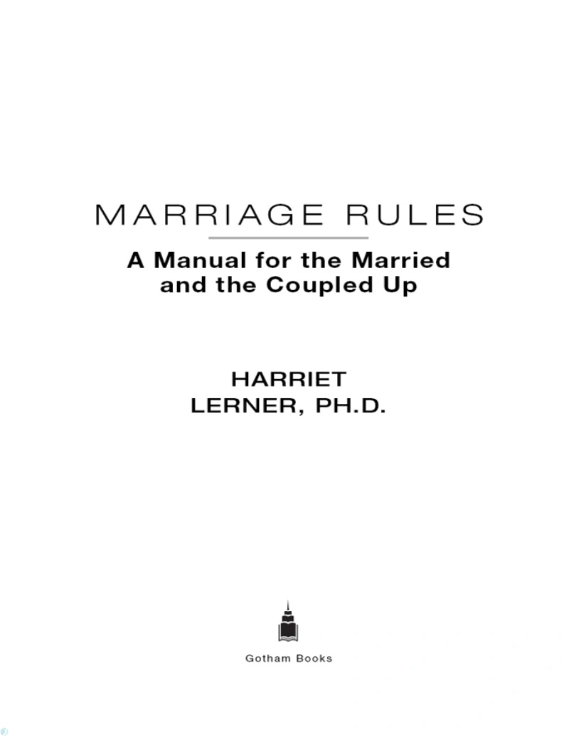 کتاب قوانین زناشویی (PDF + خلاصه صوتی) Marriage Rules