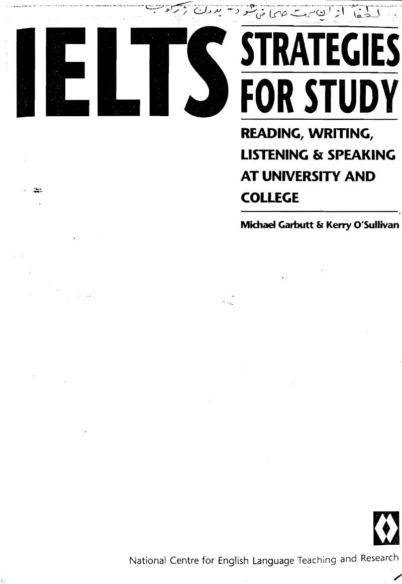 دانلود کتاب IELTS - strategies for study - reading, writing, listening (نسخه PDF)