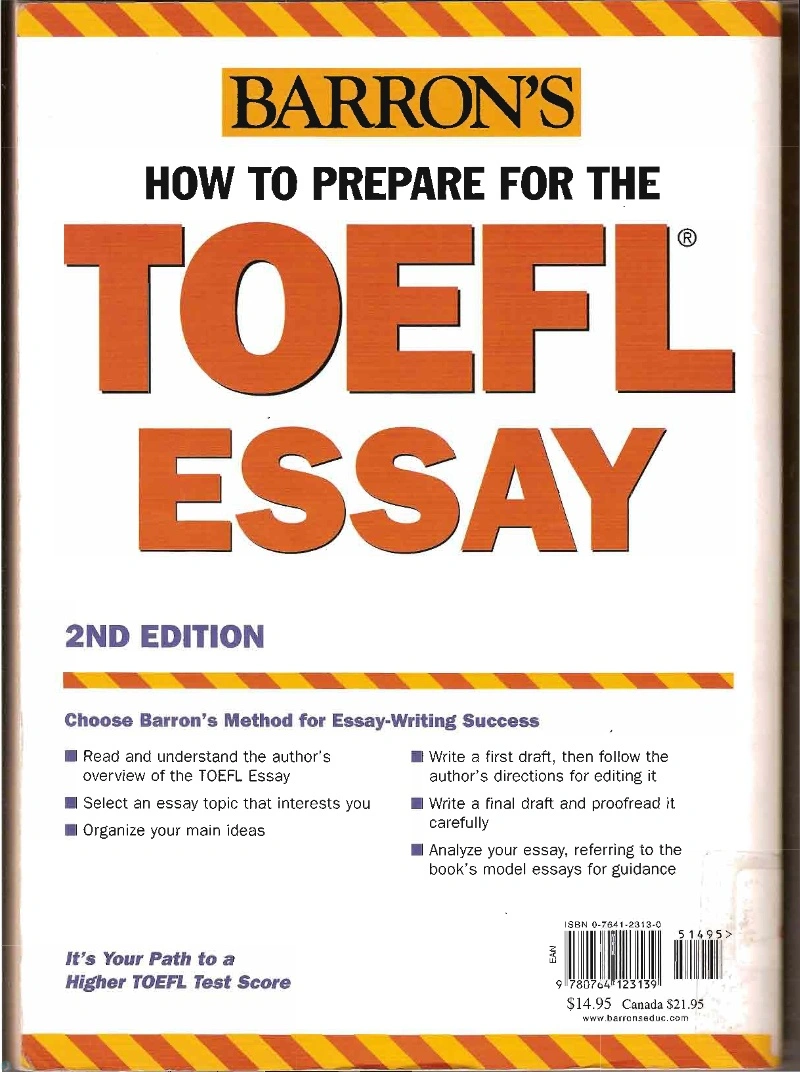 دانلود کتاب How to Prepare for the TOEFL Essay (نسخه PDF)