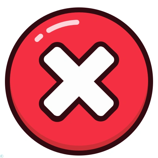 دانلود آیکون بستن (استایل خطی رنگی) با فرمت PNG