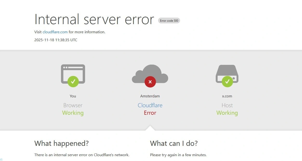 بخشهایی از اینترنت جهانی از دسترس خارج شد