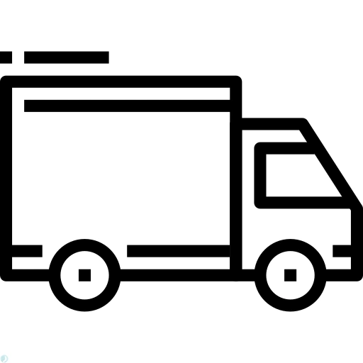 دانلود آیکون حمل و نقل (استایل خطی مشکی) با فرمت PNG