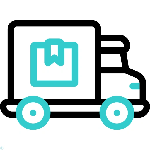 دانلود آیکون حمل و نقل (استایل خطی رنگی) با فرمت PNG