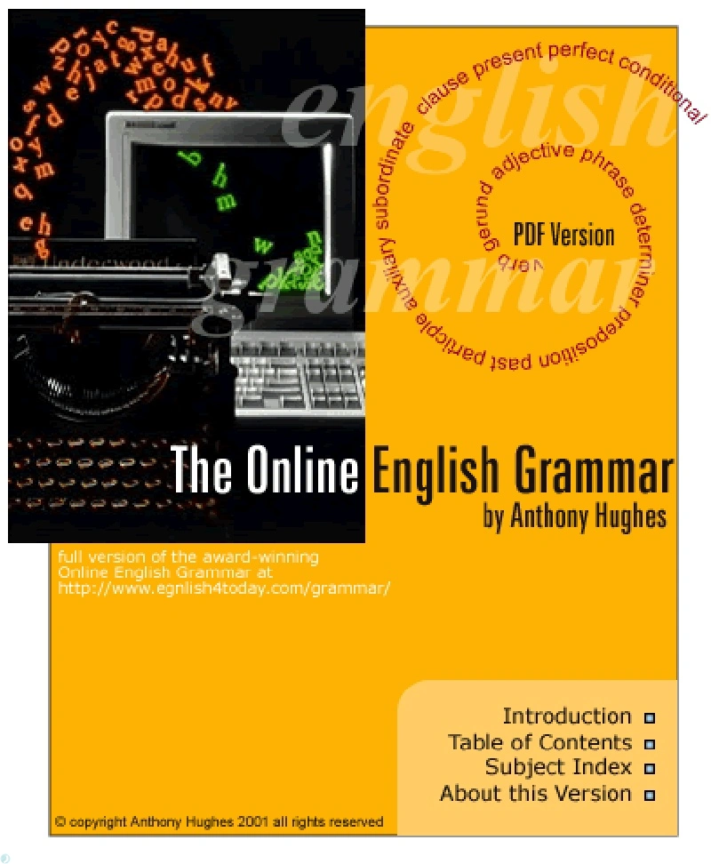 دانلود کتاب The Online English Grammar (نسخه PDF)