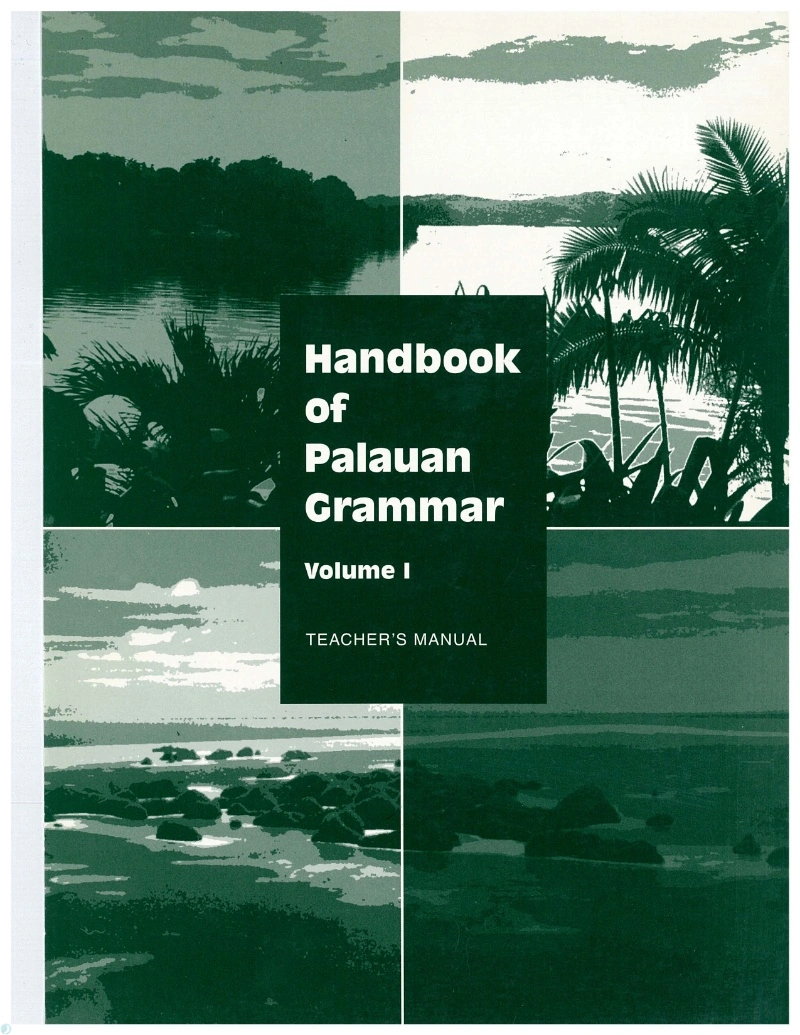دانلود کتاب Handbook of Palauan grammar. Volume 1 (نسخه PDF)