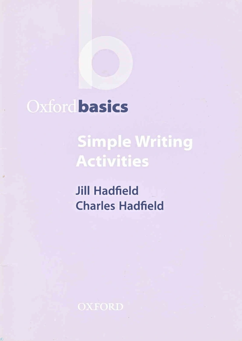 دانلود کتاب Oxford Basics Simple Writing Activities (نسخه PDF)