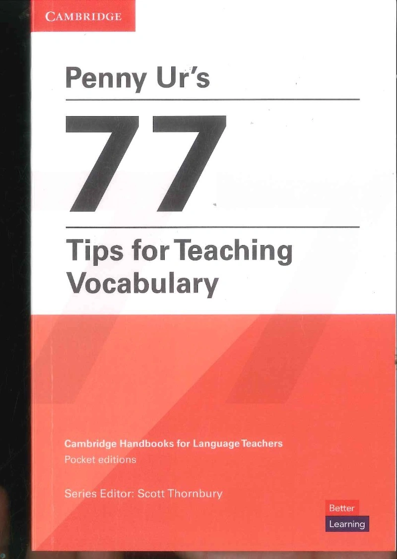 دانلود کتاب Penny Urs 77 Tips for Teaching Vocabulary (نسخه PDF)