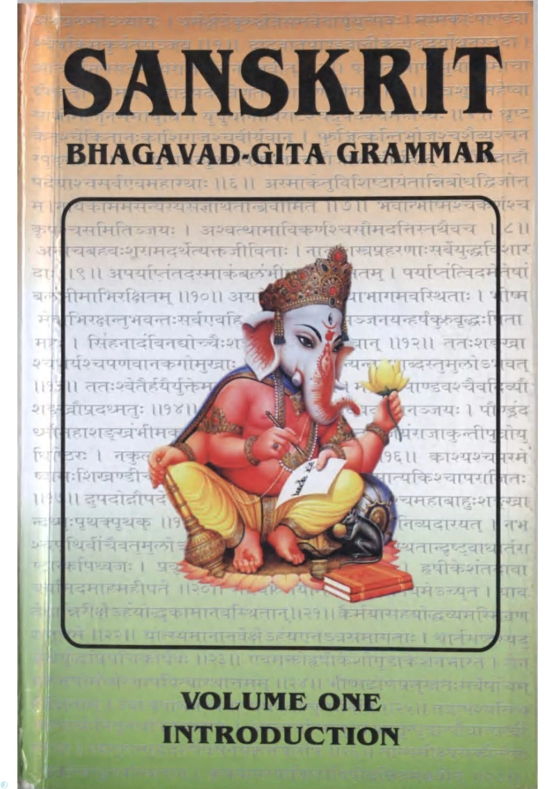 دانلود کتاب Sanskrit. Bhagavad Gita Grammar (نسخه PDF)