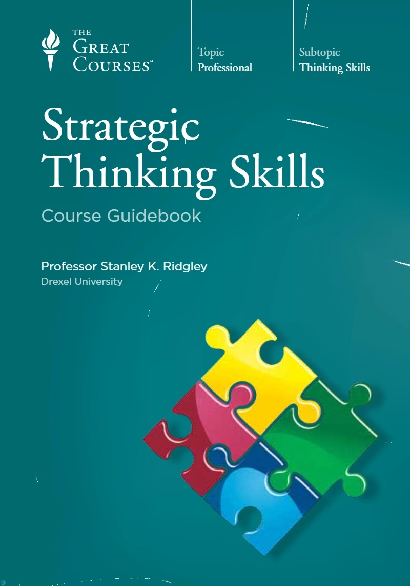 کتاب مهارتهای تفکر استراتژیک (PDF + خلاصه صوتی) Strategic Thinking Skills