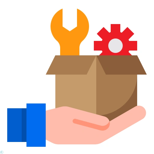 دانلود آیکون خدمات (استایل مسطح) با فرمت PNG