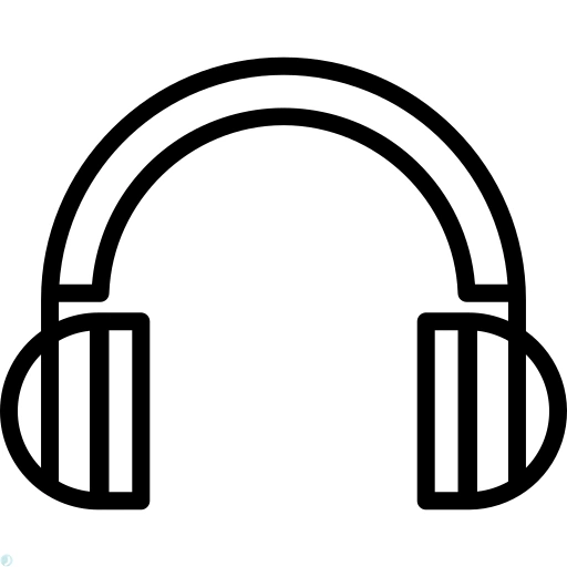 دانلود آیکون خدمات (استایل خطی مشکی) با فرمت PNG