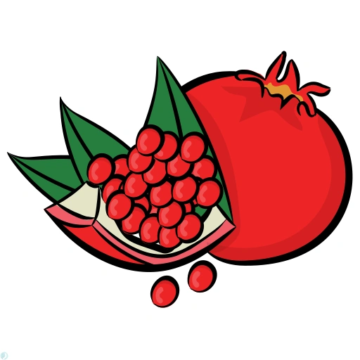 دانلود آیکون شب یلدا (استایل خطی رنگی) با فرمت PNG