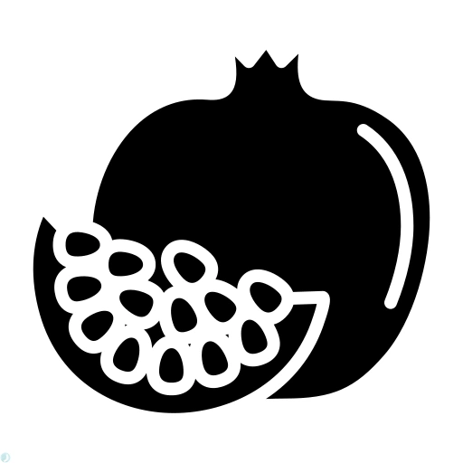 دانلود آیکون شب یلدا (استایل توپر مشکی) با فرمت PNG