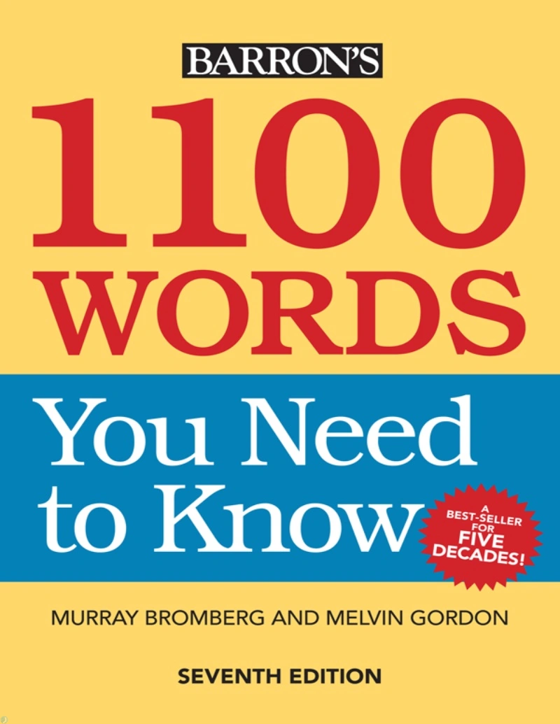 دانلود کتاب Barrons 1100 words you need to know (نسخه PDF)