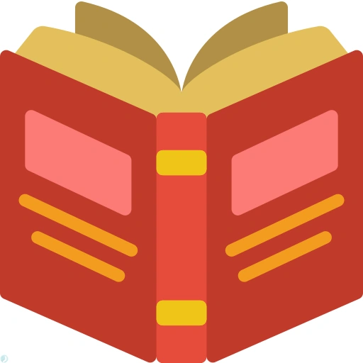 دانلود آیکون کتاب (استایل مسطح) با فرمت PNG