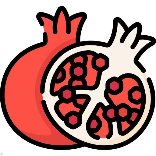 دانلود آیکون شب یلدا (استایل خطی رنگی) با فرمت PNG